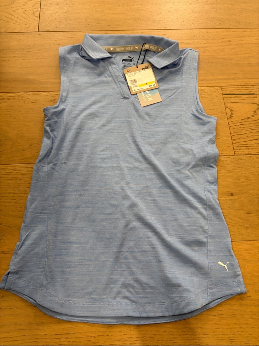 BNWT Puma Girls Golf Shirt Size M
